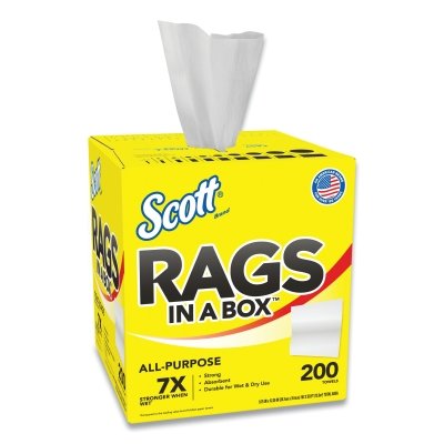 (BOX/200) SCOTT RAGS INA BOX